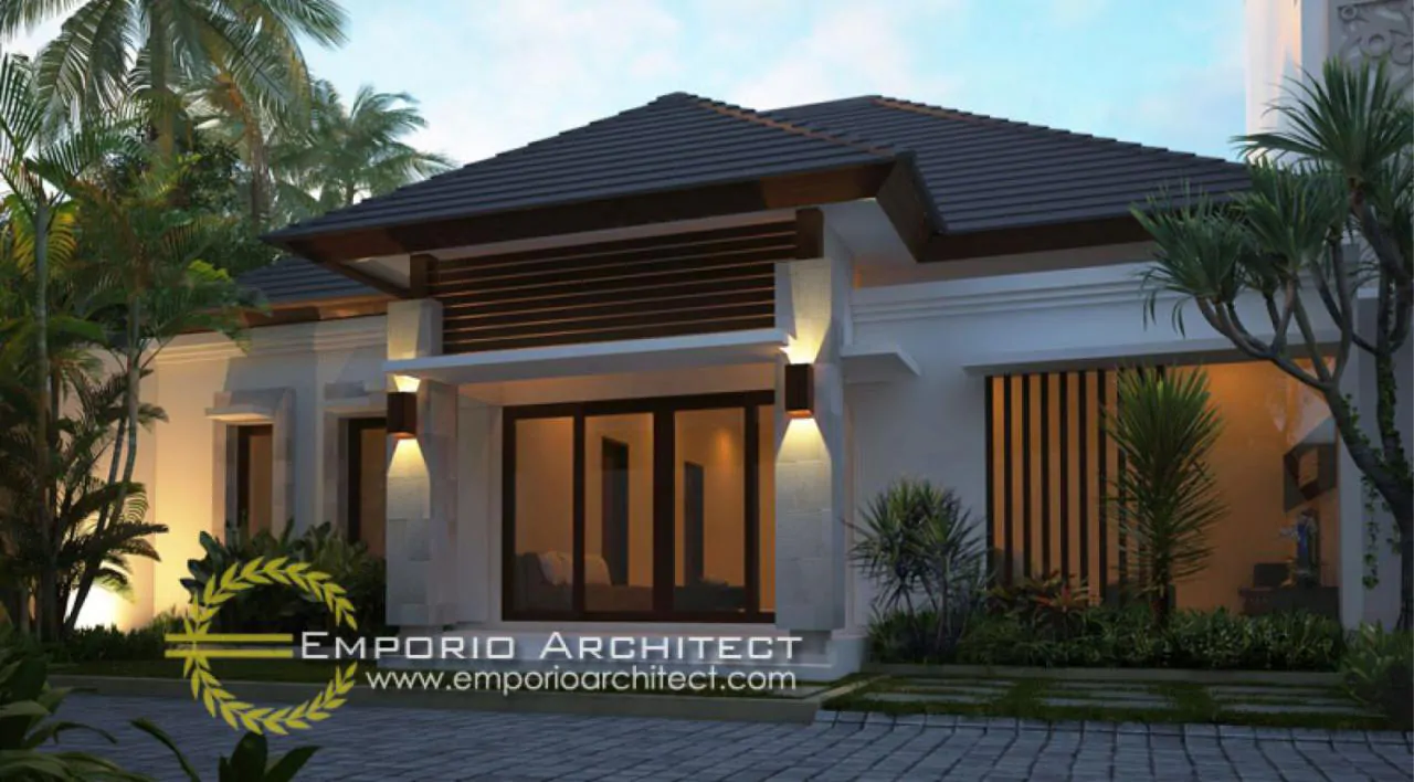 Desain Exterior 2 Ubud Golden Villa Style Villa Bali 3 Lantai di Bali 11865