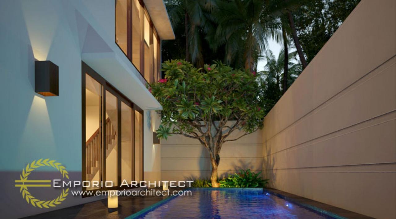 Desain Exterior 5 Ubud Golden Villa Style Villa Bali 3 Lantai di Bali 5