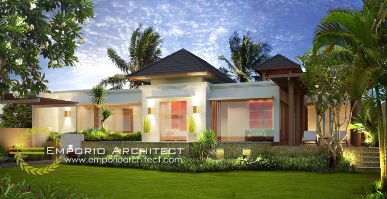 Desain Exterior 2 Villa Amarilis Style Villa Bali 1 Lantai di Bali 2