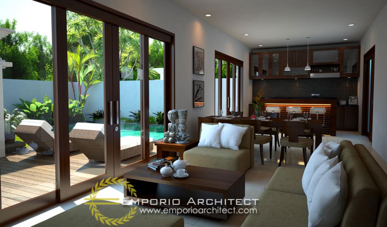 Desain Interior Villa Style Villa Bali 2 Lantai Ibu Agustina di Gianyar, Bali 2