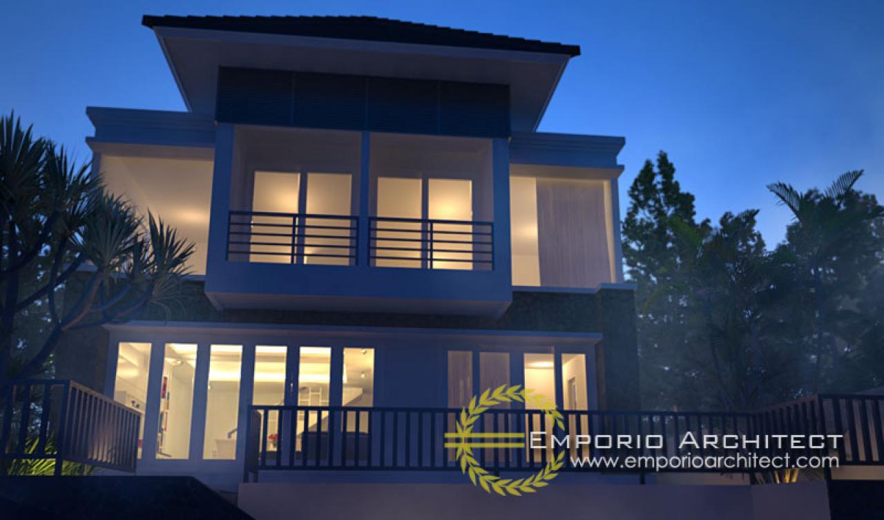 Desain Exterior 5 Villa Style Villa Bali 2 Lantai Ibu Juliati di Bali 5