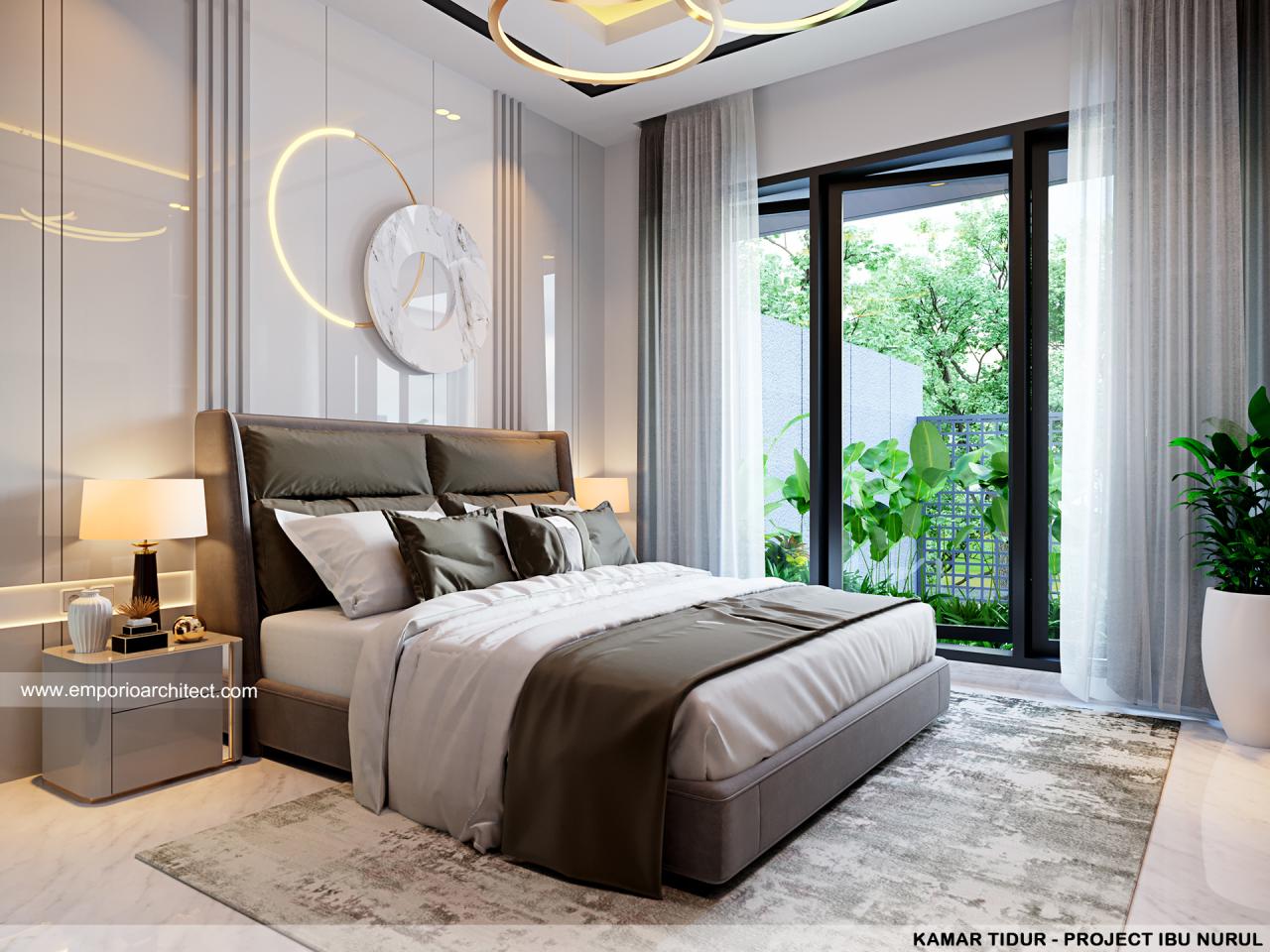Mrs. Nurul Modern Villa 3 Floors Design - Bogor 23190 - Interior Villa ...