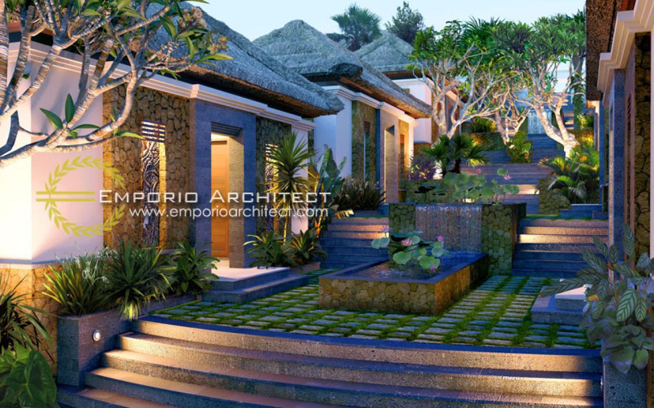 Desain Exterior 2 Zen Spa Style Villa Bali 1 Lantai di Nusa Dua, Bali 2