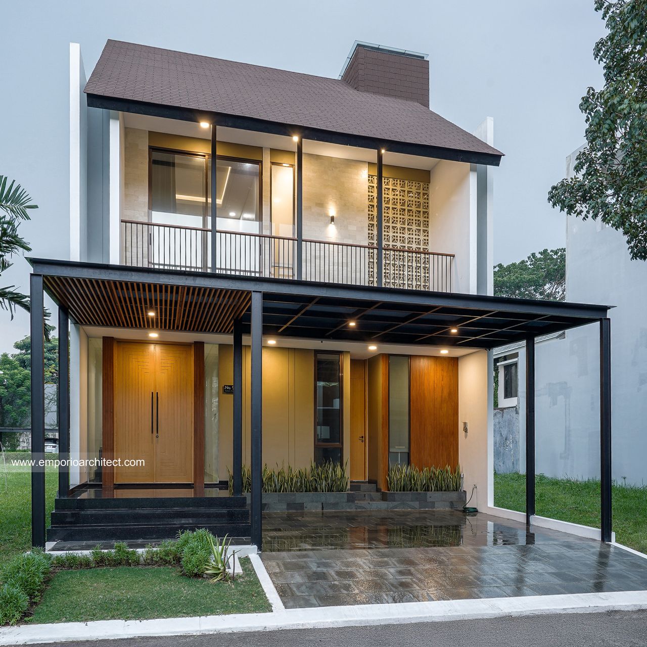 Construction Result of Mr. AD Private House - Alam Sutera, Tangerang Selatan