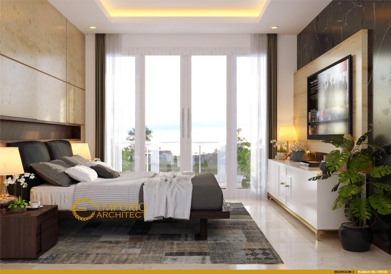 Desain Kamar Tidur Rumah Ibu Irene di Badung, Bali 7