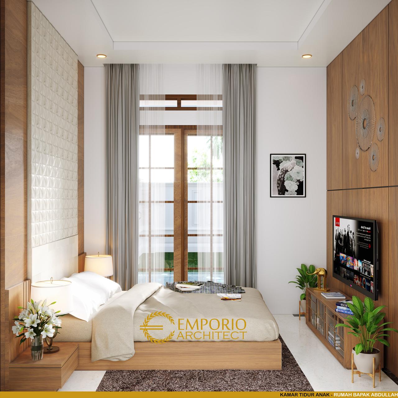 Desain Kamar Tidur Anak Rumah Classic 1 Lantai Bapak Abdullah di Bandung 7