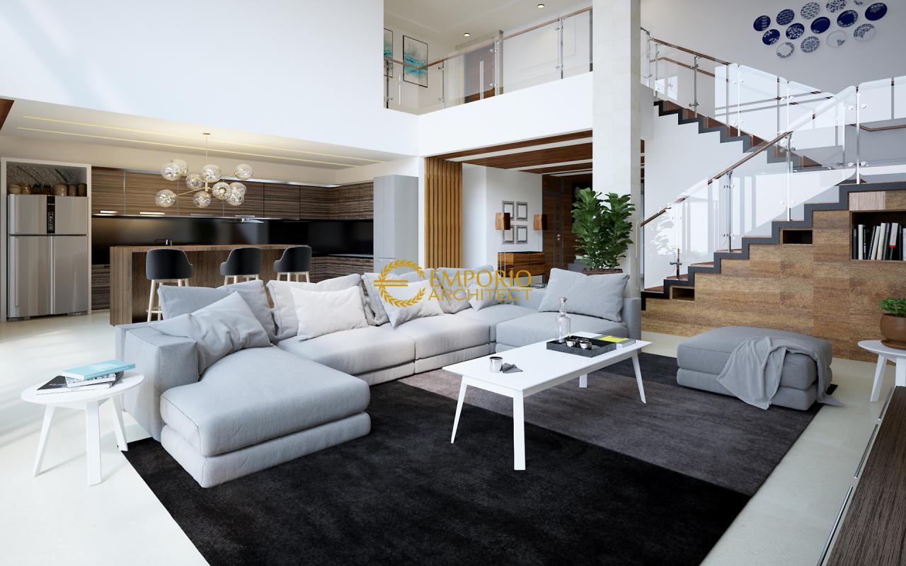 Desain Ruang Keluarga Rumah Bapak Indra di Bandung 3