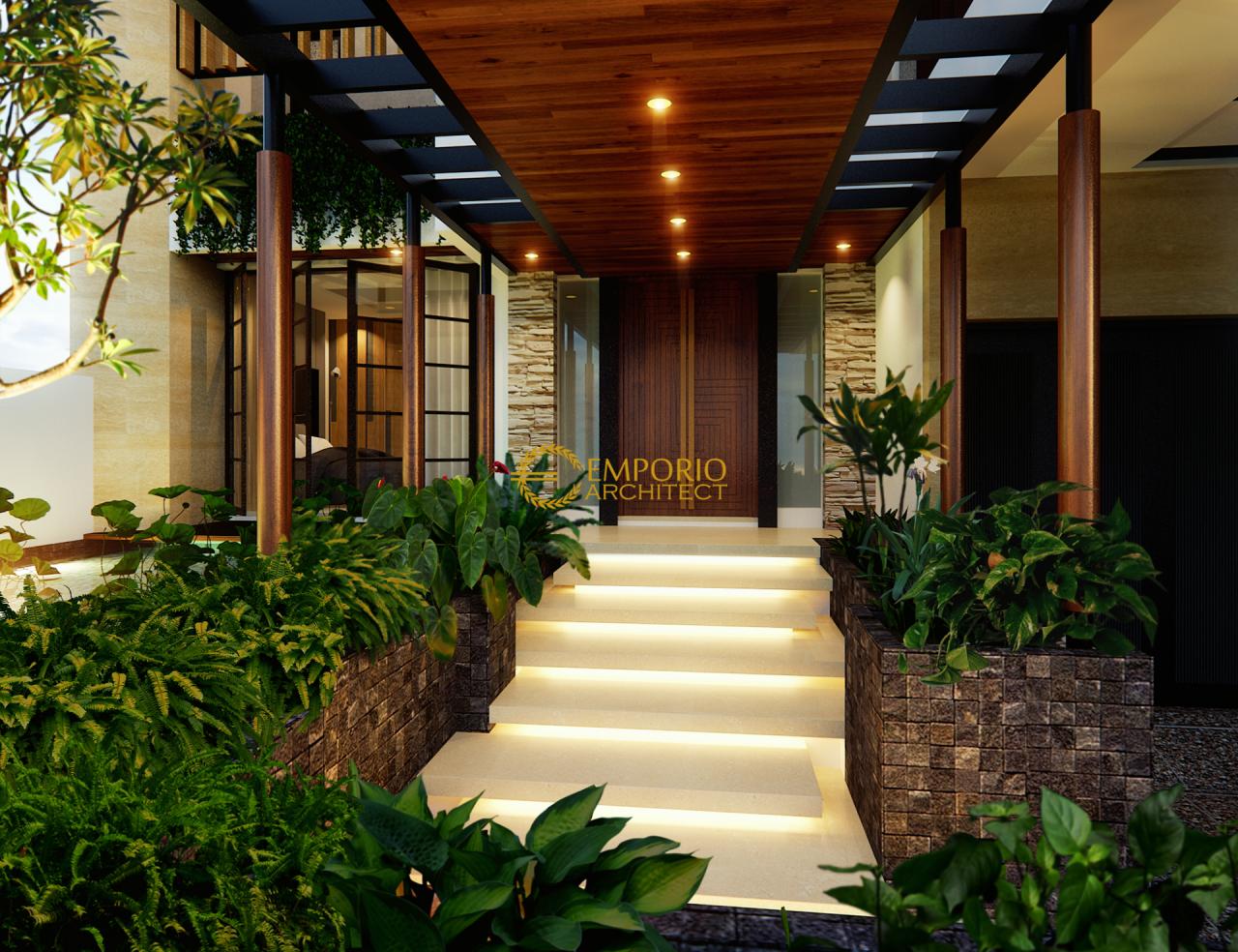 Desain Rumah Modern 2 Lantai Bapak Indra di Bandung 4