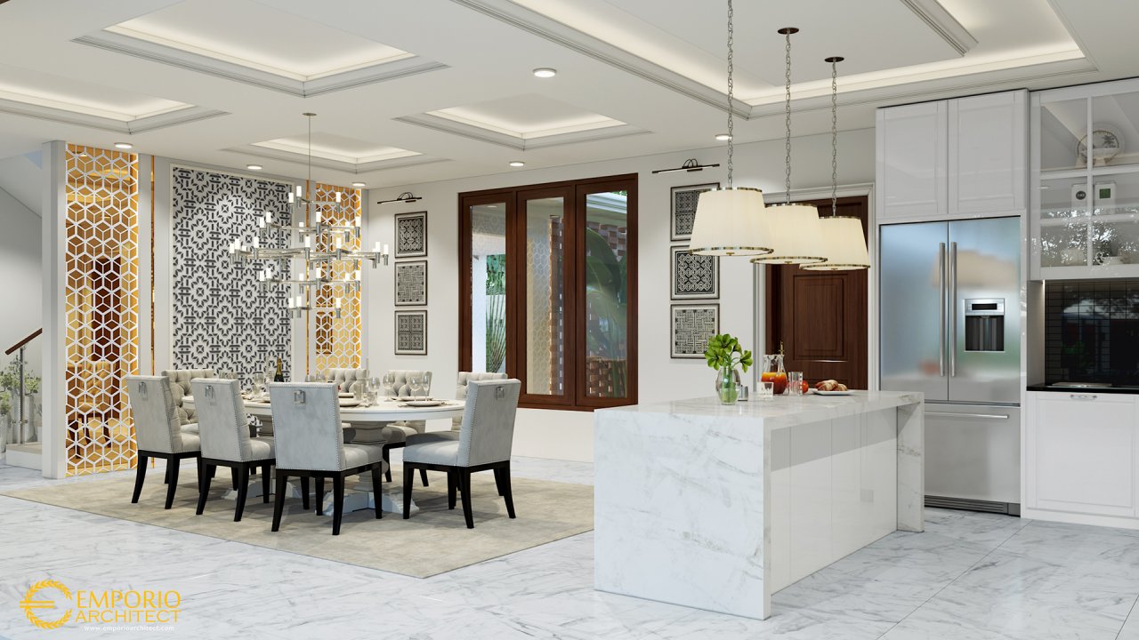 Desain Ruang Makan Rumah Bapak Tjusnandar di Bangka Belitung 4