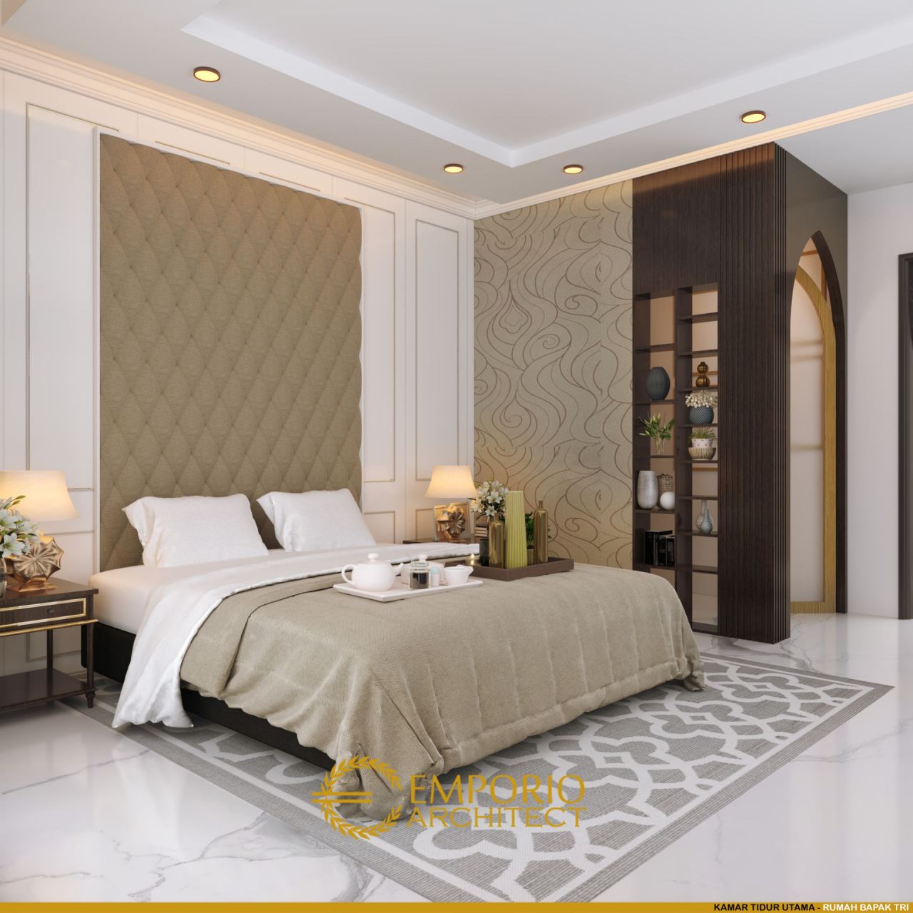 Desain Kamar Tidur Rumah Bapak Tri di Bekasi, Jawa Barat 7
