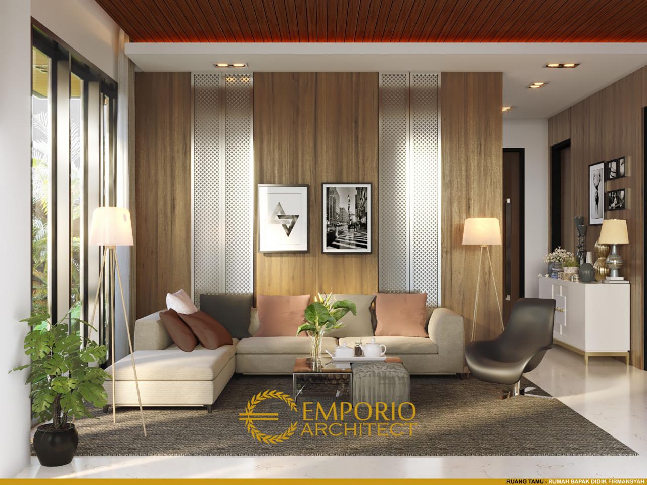 Desain Ruang Tamu Kantor dan Rumah Modern 2 Lantai Bapak Didik Firmansyah di Buleleng, Bali 5