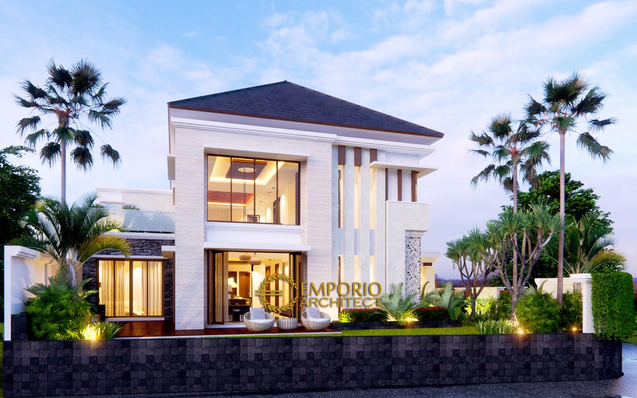 Desain Rumah Villa Bali 2 Lantai Ibu Indah di Cibubur, Jakarta Timur 2 2