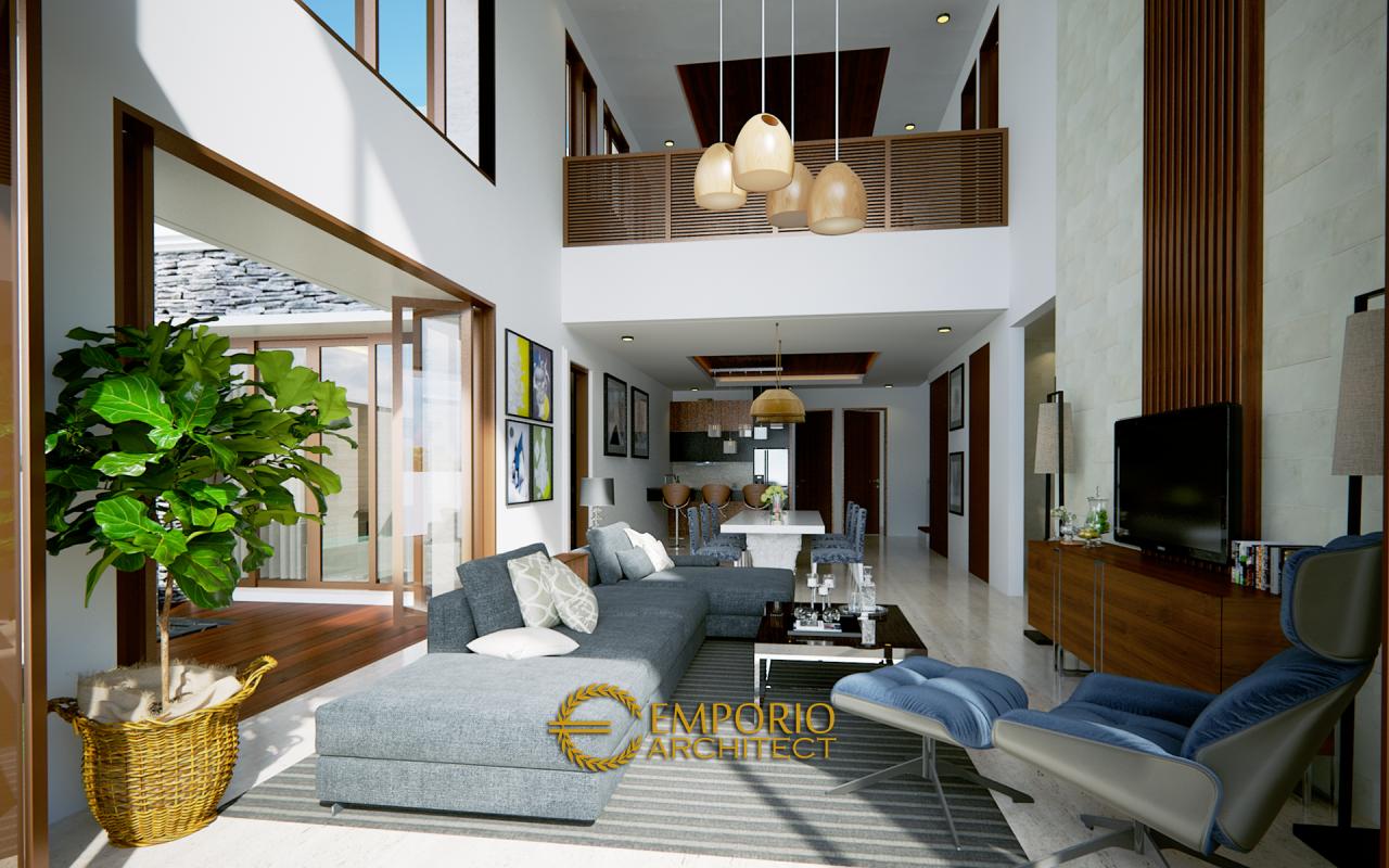 Desain Rumah Villa Bali 2 Lantai Ibu Indah di Cibubur, Jakarta Timur 3 3