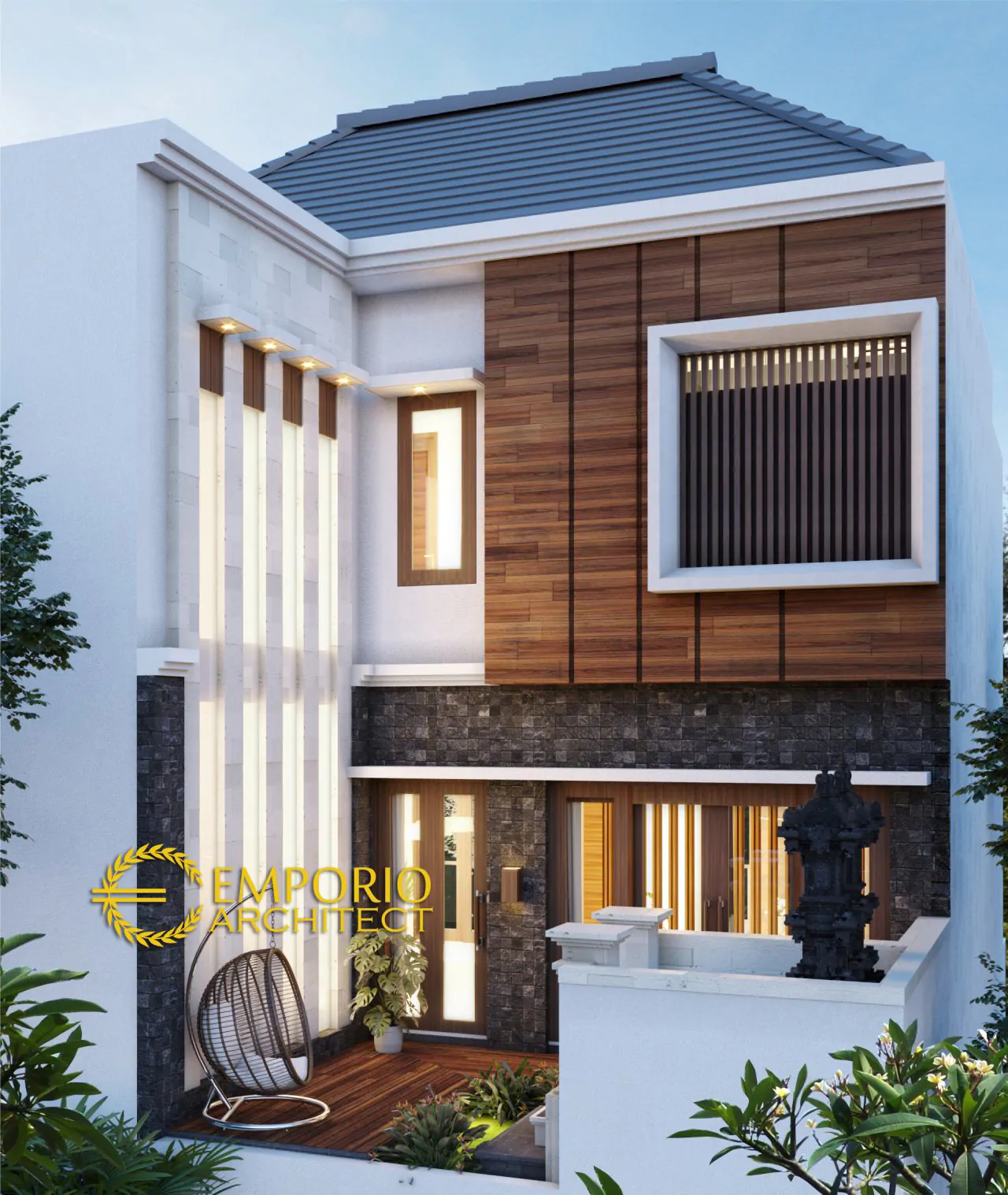 Desain Rumah Modern 3 Lantai Bapak Egi di Denpasar, Bali 6910