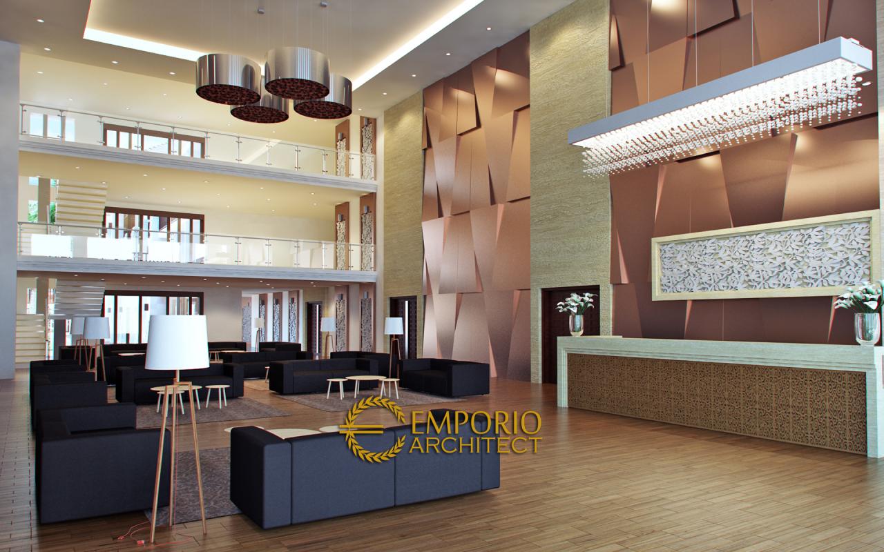 Desain Interior 3 Hotel Arlindo Style Villa Bali 4 Lantai di Puncak Bogor 7