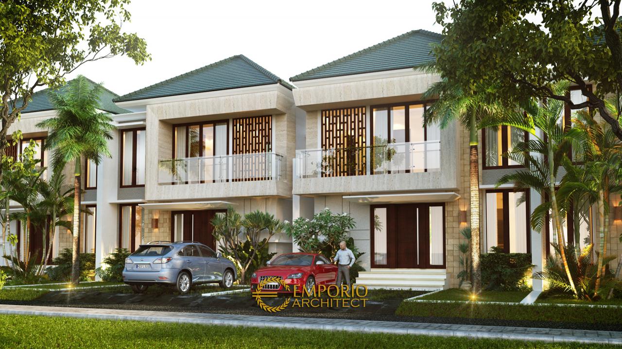 Desain Exterior 2 Grand Mekarsari Residence Modern 2 Lantai di Cibubur, Jakarta Timur 2