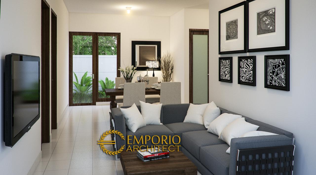 Desain Interior 5 Perumahan Lippo Style Villa Bali 1 Lantai di Carita, Banten 9