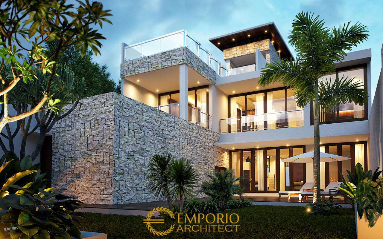 Desain Rumah Modern 3 Lantai Bapak Adrian di Jakarta 3