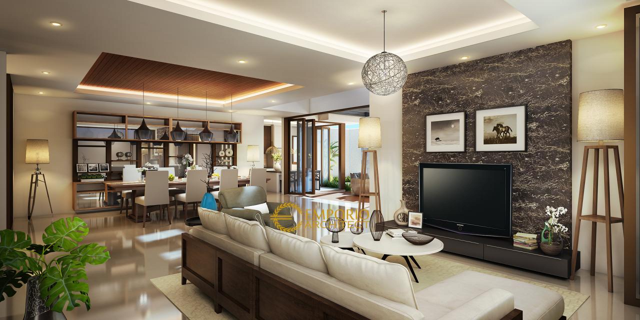 Desain Ruang Keluarga dan Ruang Makan Rumah Bapak Ahdianto di Jakarta 3