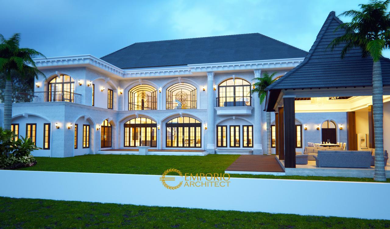 Desain Rumah Classic 2 Lantai Bapak Andre di Medan, Sumatera Utara 2