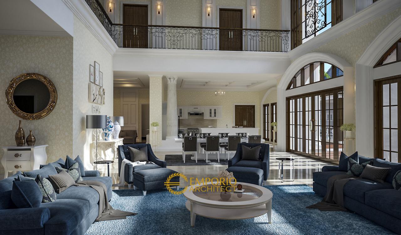 Desain Ruang Keluarga Rumah Bapak Andre di Medan, Sumatera Utara 4