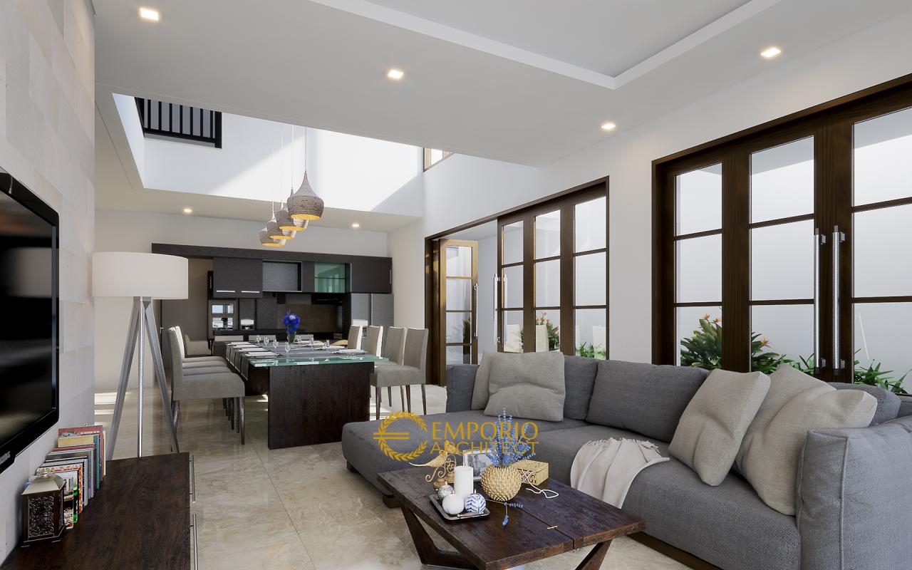 Desain Ruang Keluarga Rumah Bapak Andreas Type 2 di Jakarta 3
