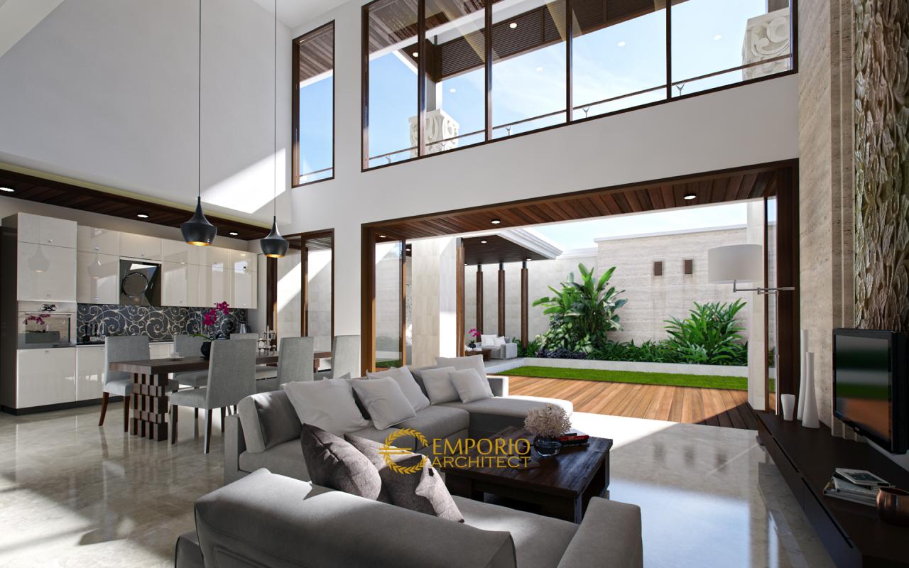 Desain Ruang Keluarga Rumah Bapak Edmon di Cibubur, Jakarta Timur 3
