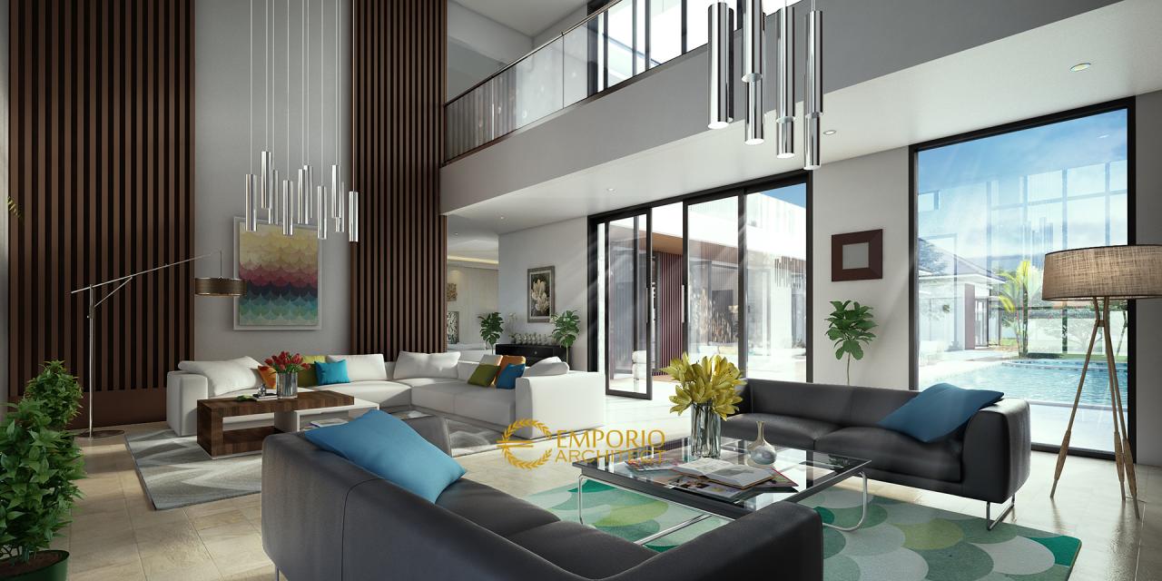 Desain Ruang Keluarga Rumah Bapak Ngadiyono di Serang, Banten 4