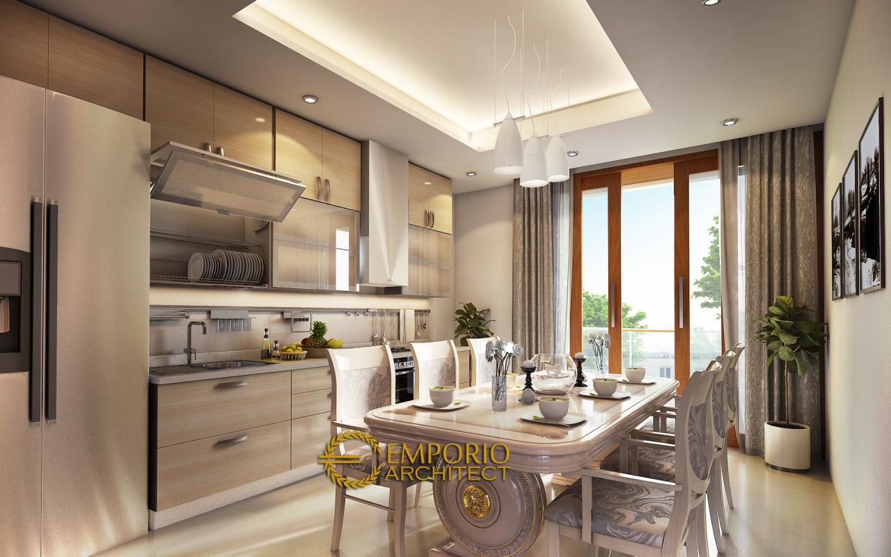 Desain Ruang Makan dan Dapur Rumah Villa Bali 3 Lantai Bapak Nursantyo di Jakarta 6