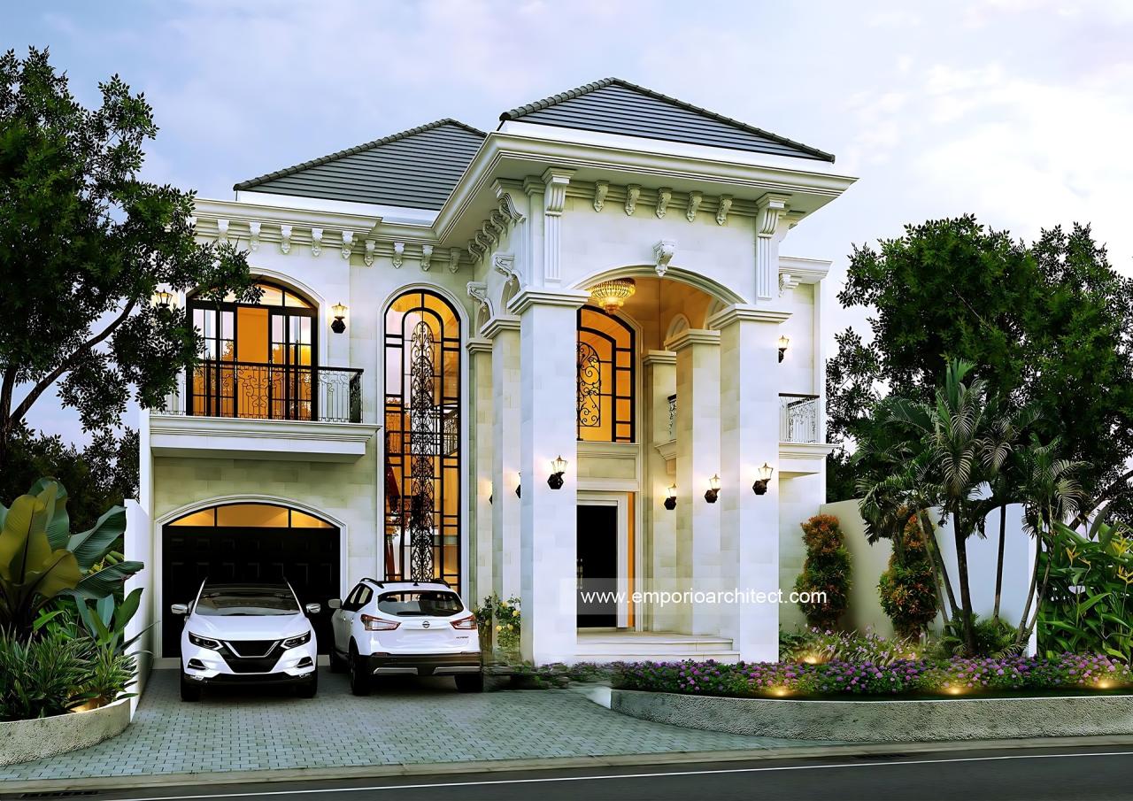Mr. Pramudya Mediterranean House 2 Floors Lot 8 Design Sentul