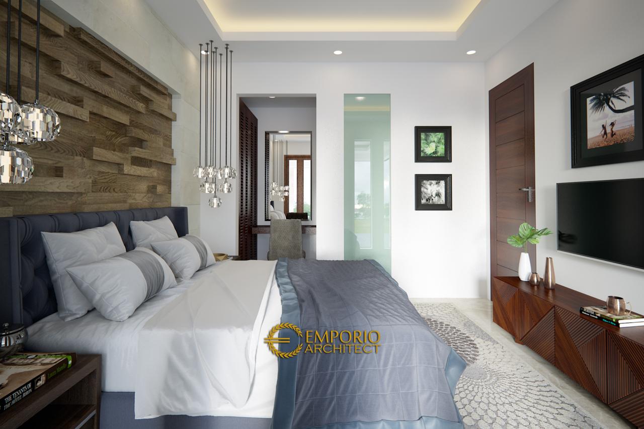 Desain Kamar Tidur Rumah Villa Bali 2 Lantai Bapak Taufik Arsa di Mamuju, Sulawesi Barat 2