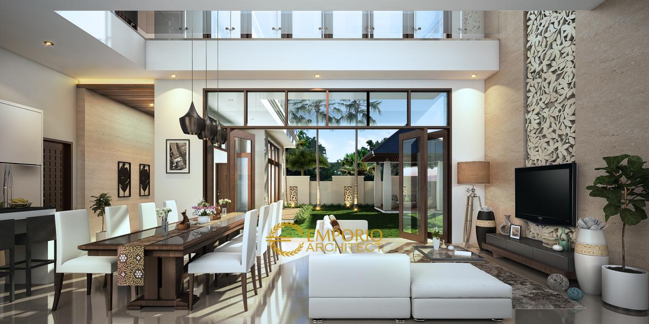 Desain Ruang Keluarga Rumah Bapak Tony di Makassar 3