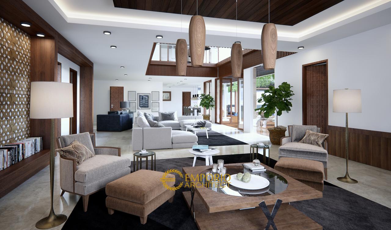 Desain Ruang Keluarga Rumah Ibu Tirza di Jakarta 5