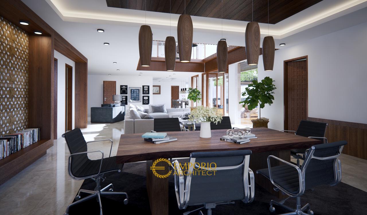 Desain Ruang Kerja Rumah Ibu Tirza di Jakarta 6