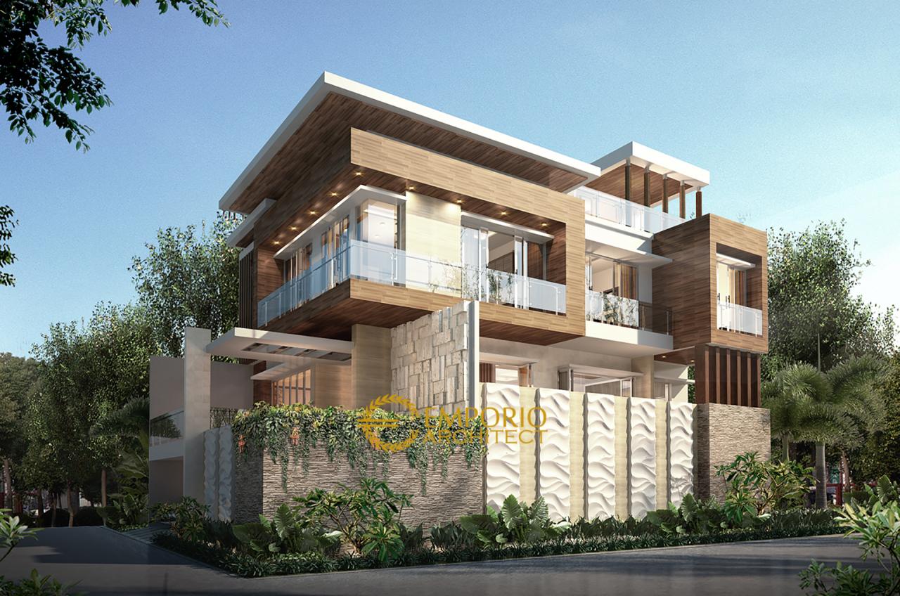 Desain Rumah Modern 3 Lantai Ibu Yoke di Jakarta 2