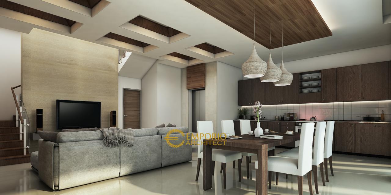 Desain Ruang Keluarga Rumah Ibu Yoke di Jakarta 3