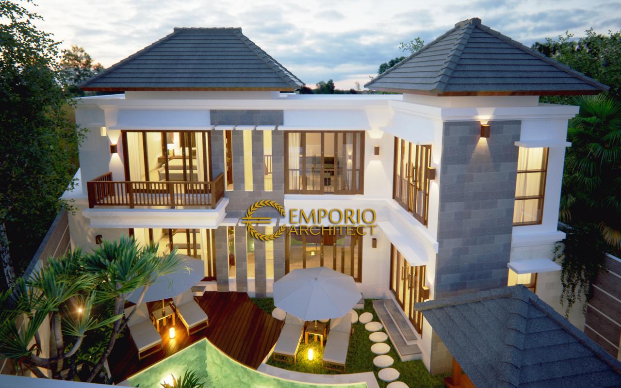Desain Exterior 2 Villa Style Villa Bali 2 Lantai Bapak Mayor di Jimbaran, Bali 2