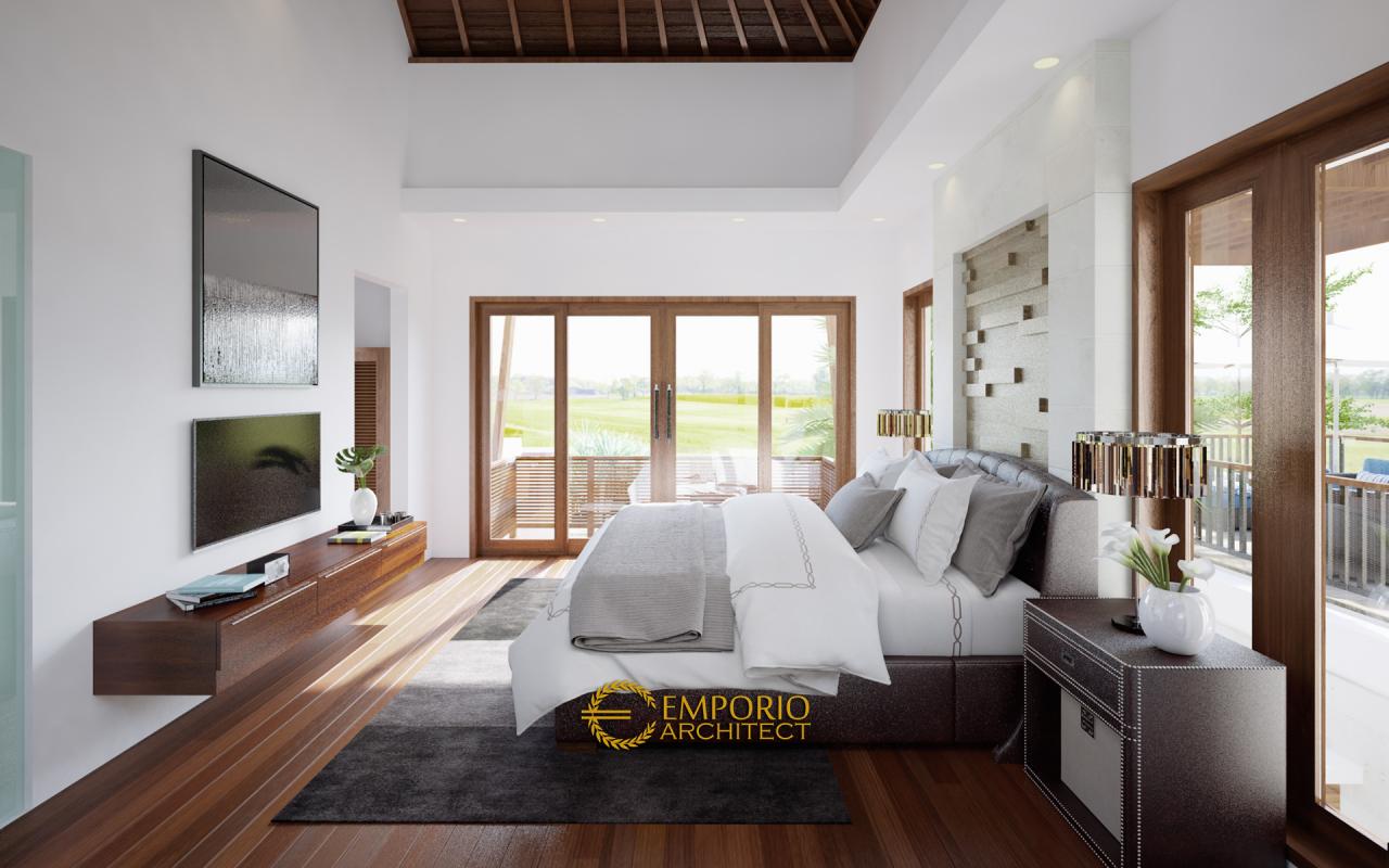 Desain Kamar Tidur 1 Villa Style Villa Bali 2 Lantai Bapak Robert di Seminyak, Bali 2