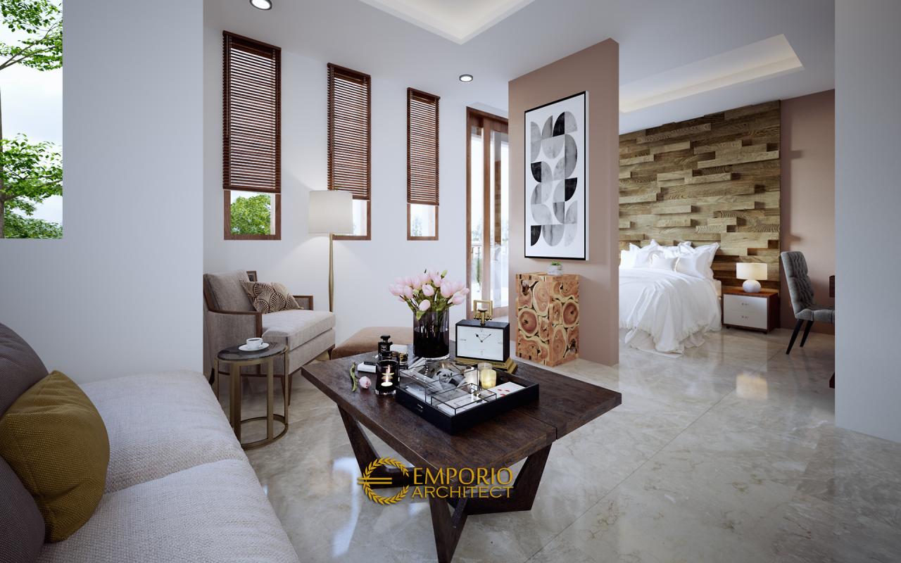 Desain Ruang Tamu Villa Style Villa Bali 2 Lantai Bapak Robert di Seminyak, Bali 3