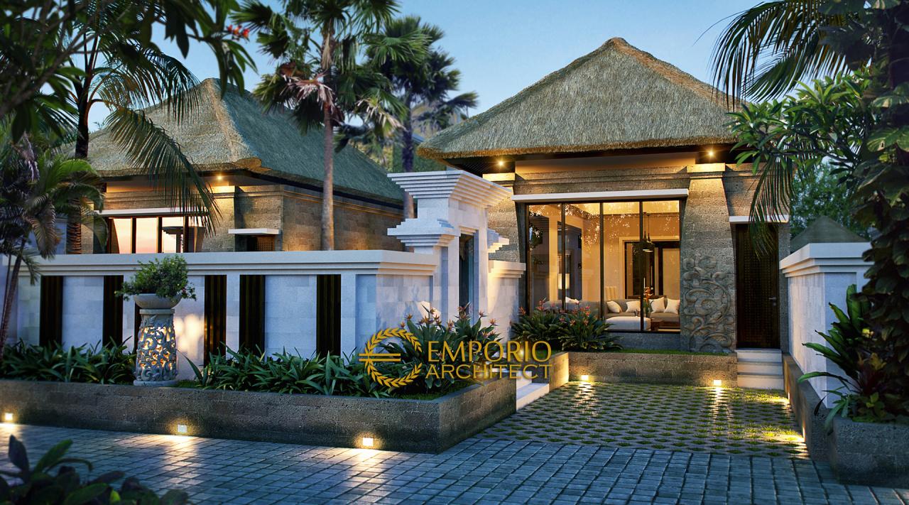 Desain Exterior 1 Villa Suci Development Style Villa Bali 2 Lantai di Jimbaran Bali 1