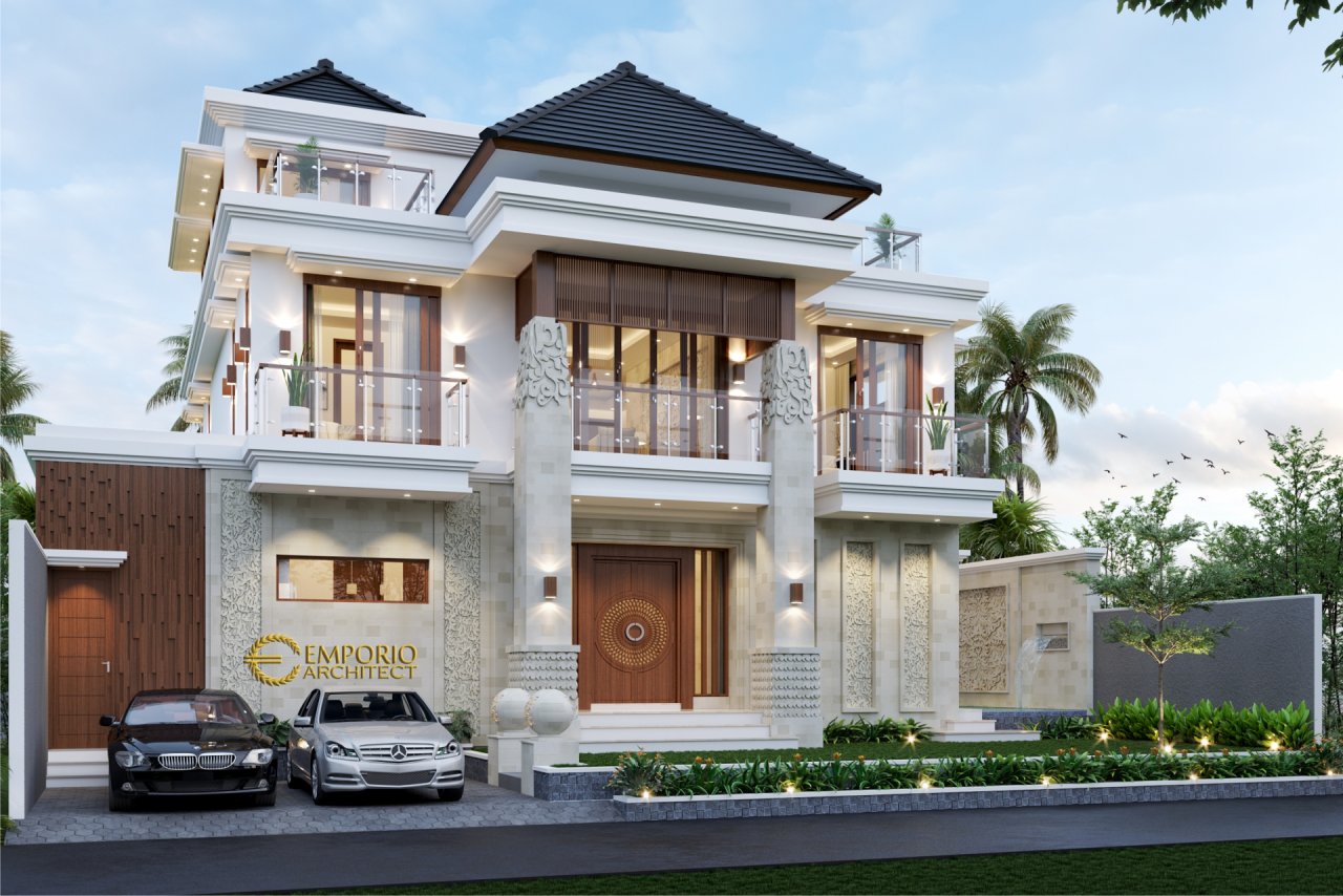 Desain Rumah Villa Bali 2 Lantai Mr. Vaibhav dan Mr. Nilesh di India 2