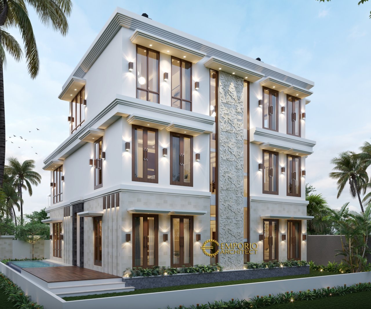 Desain Rumah Villa Bali 2 Lantai Mr. Vaibhav dan Mr. Nilesh di India 3