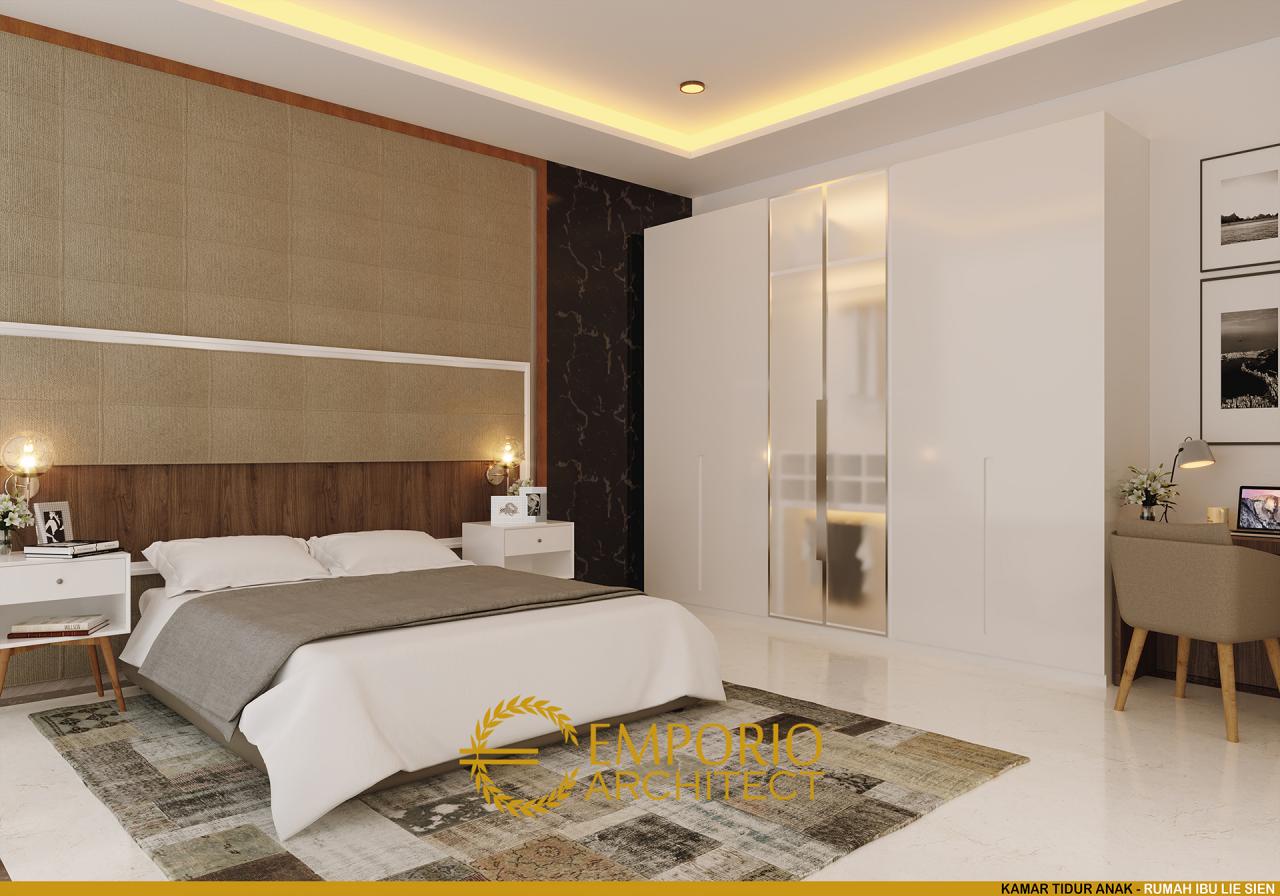 Desain Kamar Tidur Anak Rumah Modern 3 Lantai Ibu Lie Sien di Jakarta Barat 9