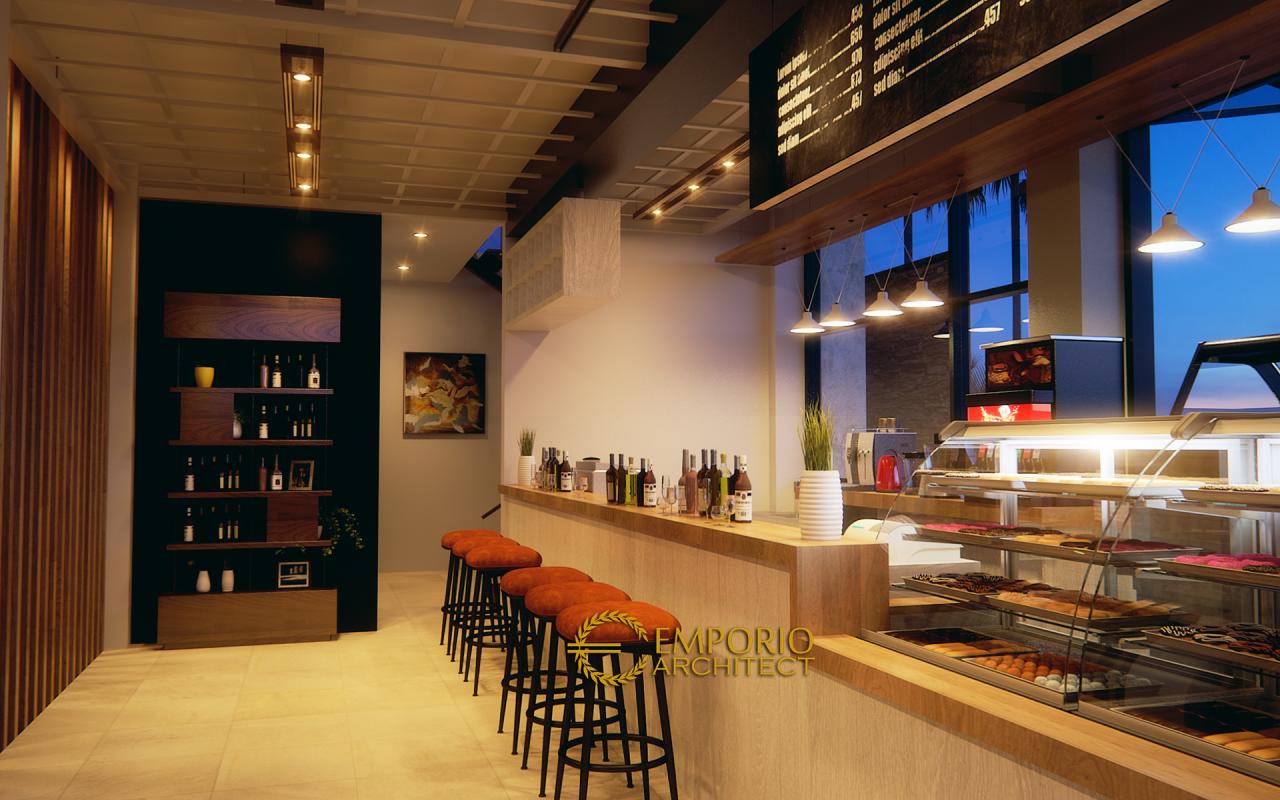 Desain Dapur Kantor Modern 5 Lantai Bapak Teddy di Jakarta 3