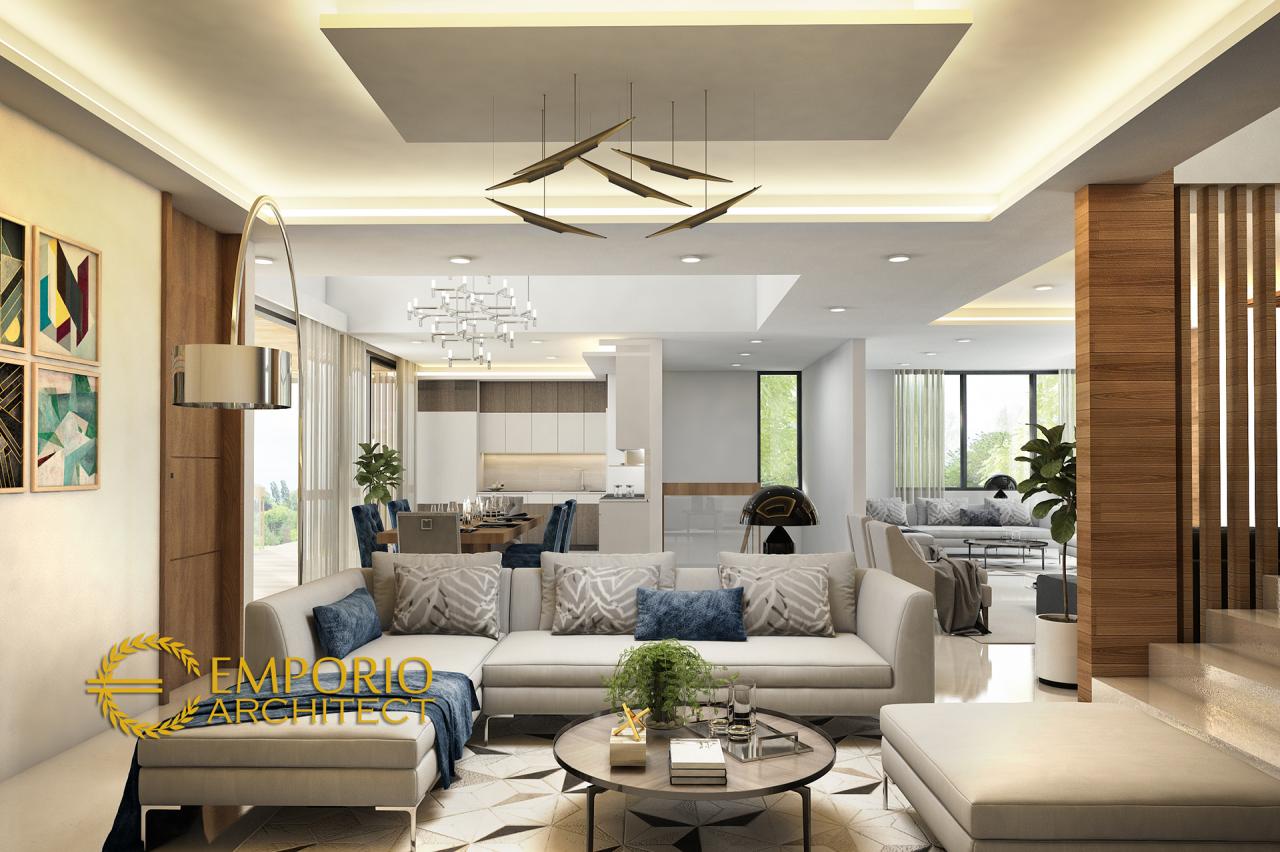 Desain Ruang Keluarga Rumah Bapak Arnold II di Jakarta 3