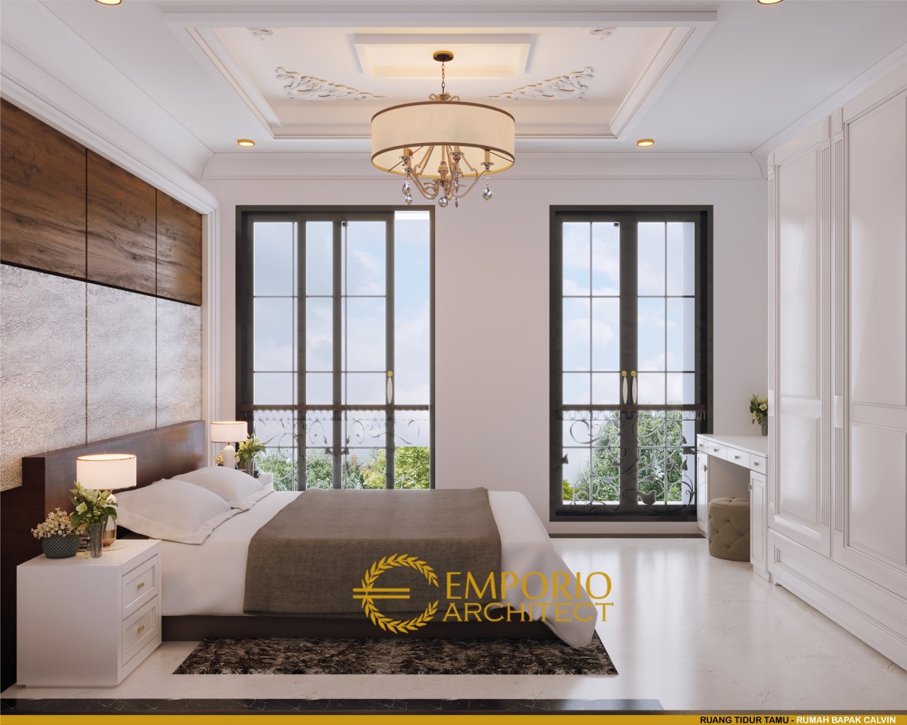 Desain Kamar Tidur Rumah Bapak Calvin di Jakarta 14
