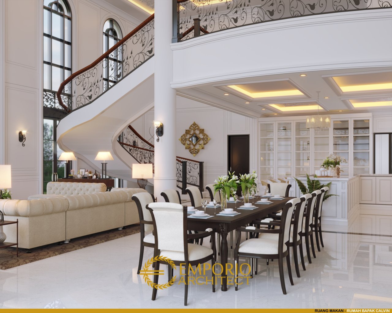 Desain Ruang Makan Rumah Bapak Calvin di Jakarta 7