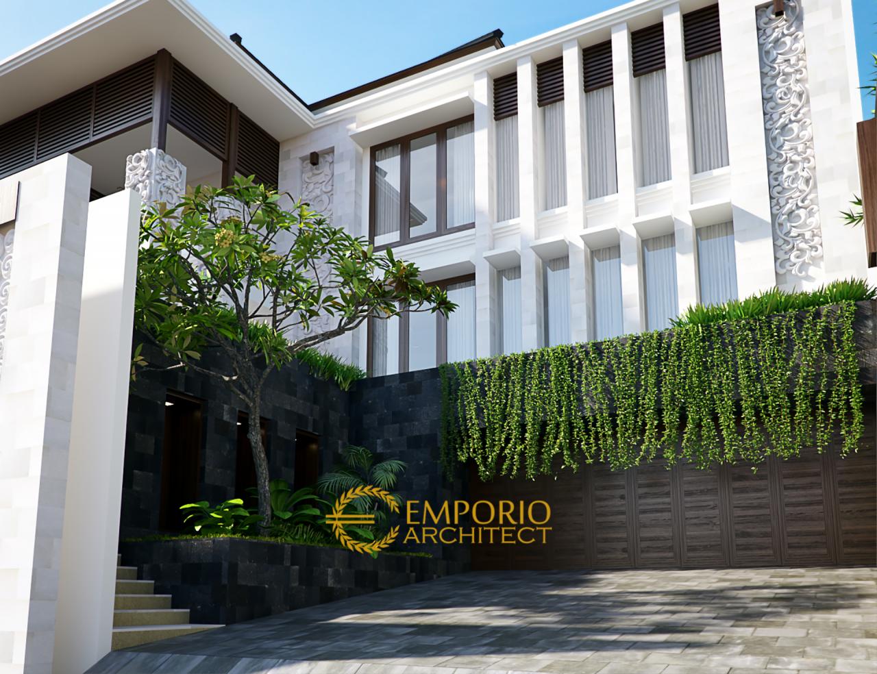 Desain Rumah Villa Bali 2 Lantai Bapak Martinus di Jakarta 3