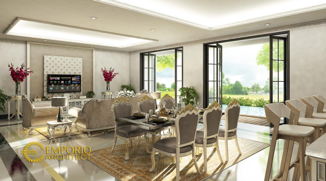 Desain Ruang Makan dan Ruang Keluarga Rumah Bapak Salim di Jakarta 3