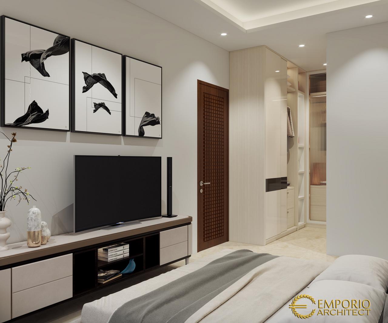 Desain Walk In Closet Rumah Villa Bali 1.5 Lantai Bapak Zulkarnaen di Jakarta 6
